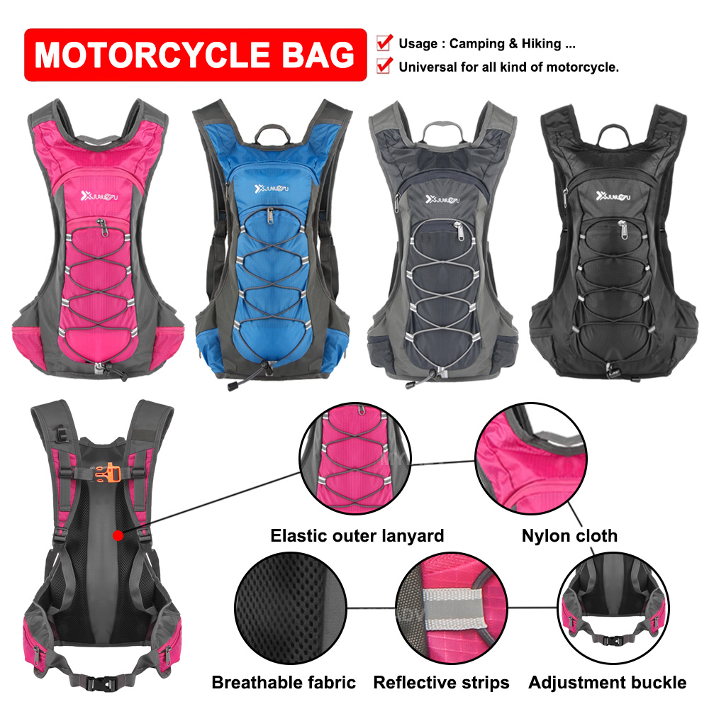 Cycling Commuter Backpack - Mochila para motocicleta, armazenamento de viagem,