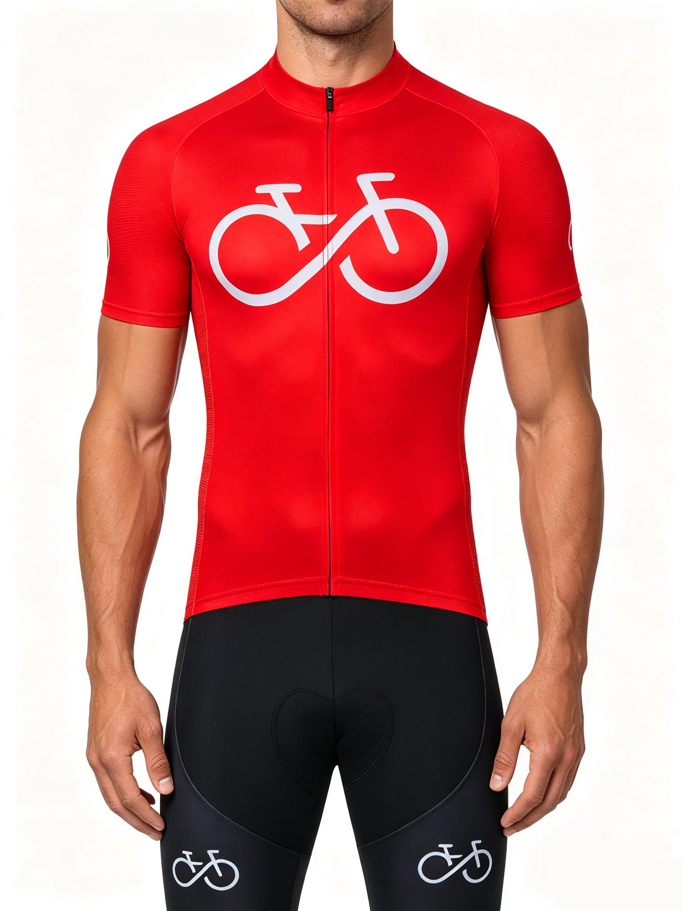 Cycling Community - Conjunto de Camiseta de Ciclismo Bike