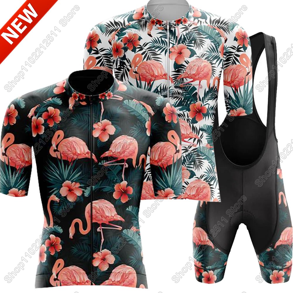 Cycling Community - 2025 flamingo conjunto camisa de ciclismo