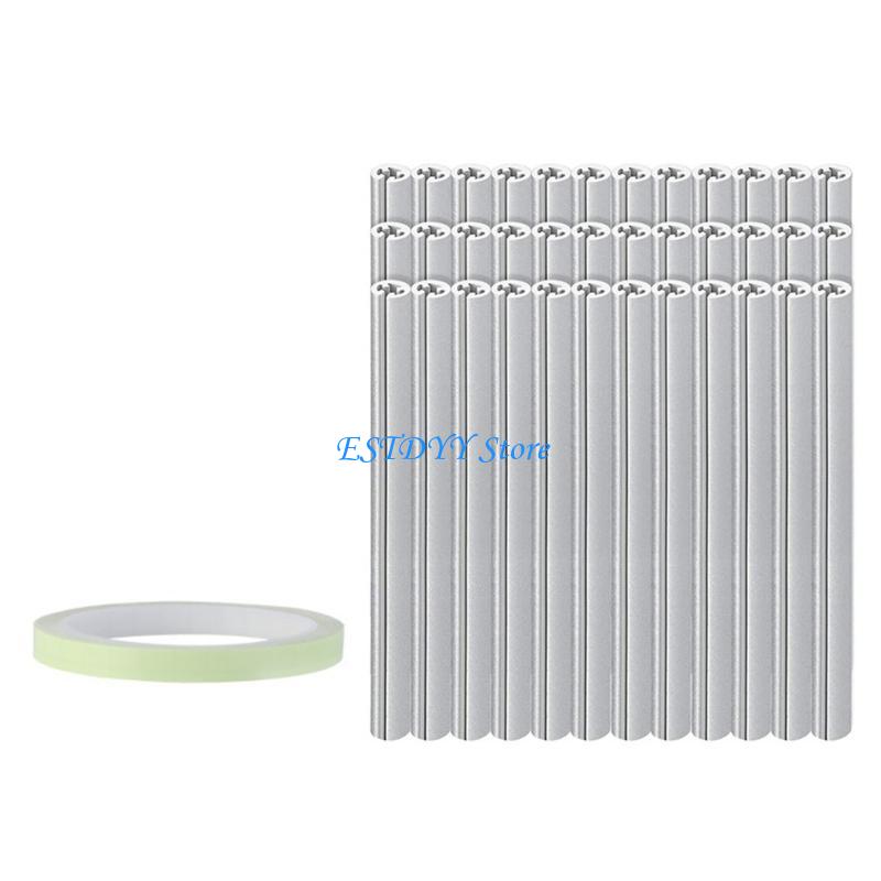 Spoke Reflector Set - G6DE 36Pcs Tiras advertência reflexivas bicicleta