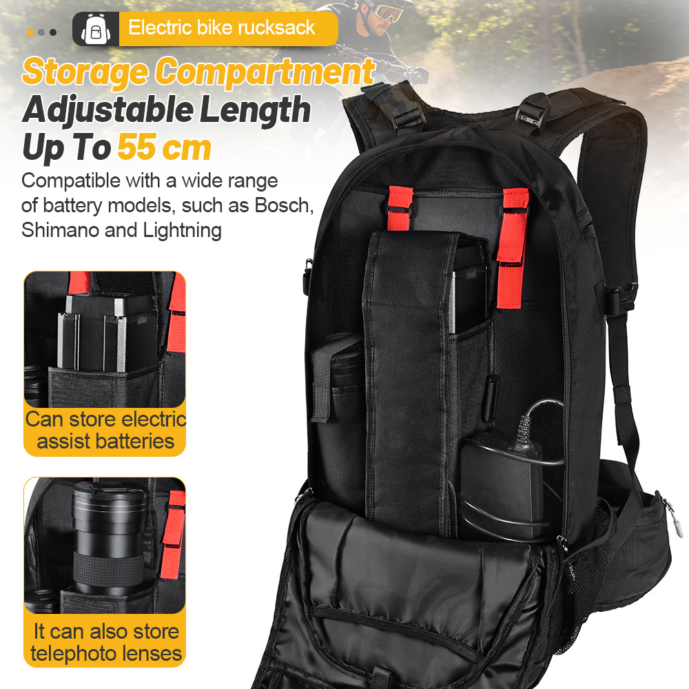 Mochila para E-Bike, Bolsa par - Cycling Commute Backpack avaliação e preço