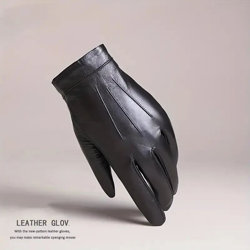 Luvas de Couro de Pele de Carn - Winter Cycling Commute Gear avaliação e preço