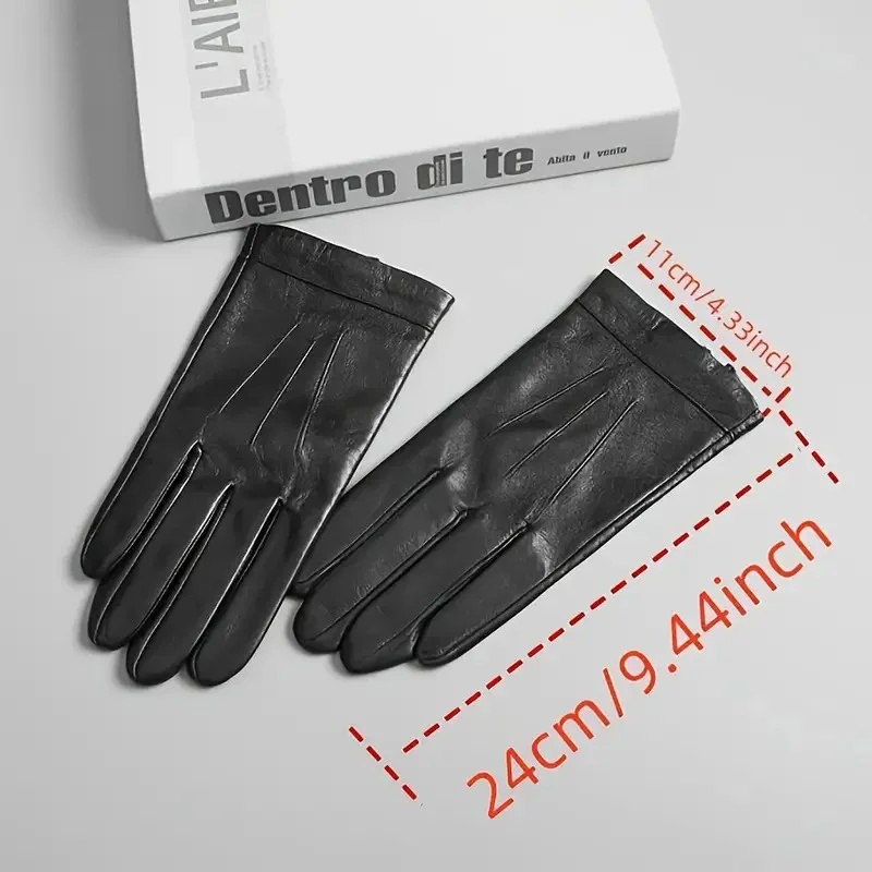 Luvas de Couro de Pele de Carn - Winter Cycling Commute Gear avaliação e preço