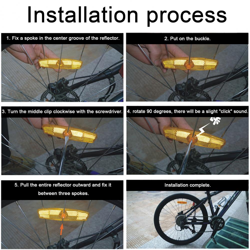 Refletores de Advertência para - Spoke Reflector Set avaliação e preço