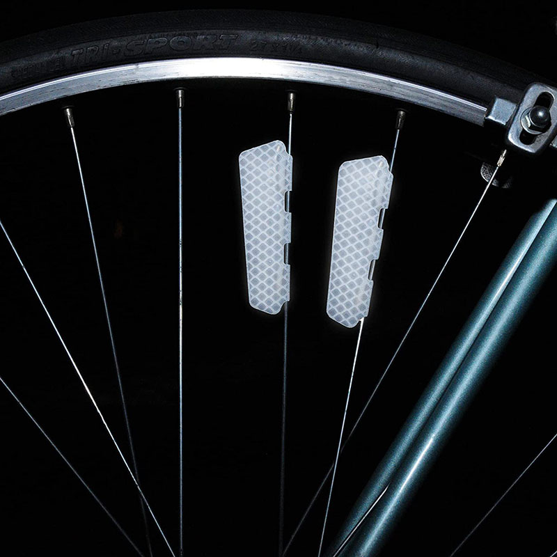 4 pçs/set bicicleta adesivo re - Spoke Reflector Set avaliação e preço